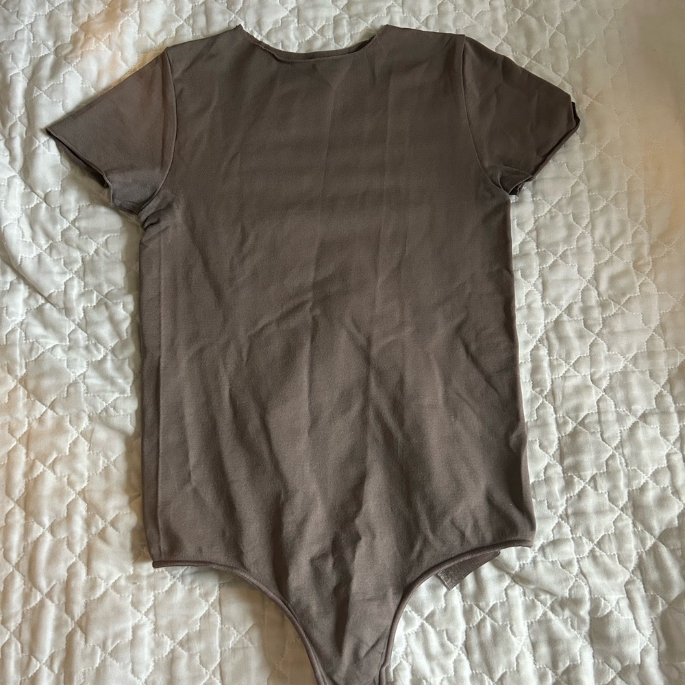 SKIMS Fits Everybody Brown Bodysuit